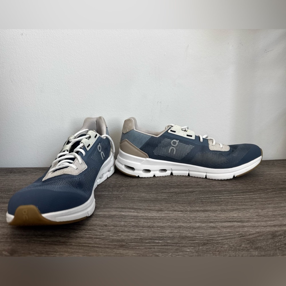 On Running Cloudrift 87.95404 W9.5 Cloudtec Speedboard Navy blue Metal sneaker - Picture 8 of 11